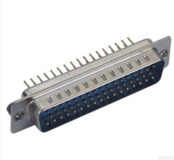 D-SUB PCB han tre række 50p lige