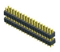 1,00 mm pitch Dual Row Dual Plastic Straight Type