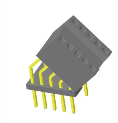 2,54 mm 45 graders type hunpindehoved